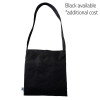 Fairtrade Cotton Messenger Bags Black
